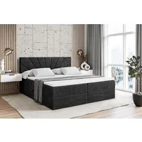 ALTDECOR Boxbett MILTIO (Multipocket-Matratze H4, H3 Matratze Bonellfederung, Topper, Kopfteil)