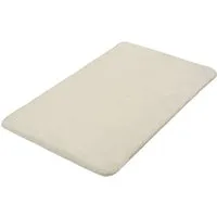Kleine Wolke Badematte Cony, Badvorleger, Badezimmer Teppich, Höhe 25 mm, rutschhemmend beschichtet, fußbodenheizungsgeeignet, Polyester, rechteckig, Badteppich, Fell-Optik, Uni Farben, besonders weich & kuschelig