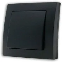 McPower FLAIR Wechselschalter IP44 schwarz, 250V~/10A, SA Unterputzschalter