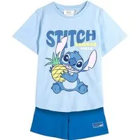 Lilo & Stitch T-Shirt & Shorts STITCH SUMMER VIBES (2-tlg) Jungen Sommeroutfit Gr. 110 - 152 cm