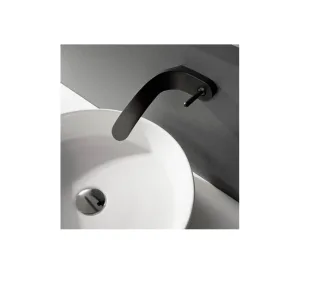 Graff Ametis Unterputz-Waschtischarmatur, mechanische Version, schwarz 5102520
