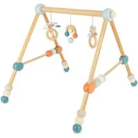 BIECO Baby Gym Bieco Spieltrapez höhenverstellbar Spielbogen Baby Holz