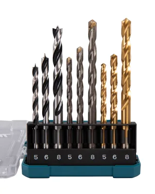 Makita Bohrer Sortiment, 9-teilig - D-71962