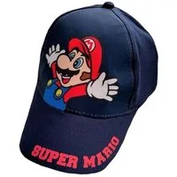 Super Mario Schirmmütze Super Mario Baseballcap Cappy für Jungen und Mädchen Gr.52 + 54 SuperMario Kindercap