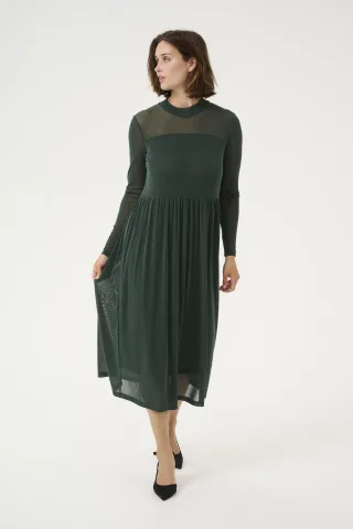 Kleid Regular fit Garden Topiary green