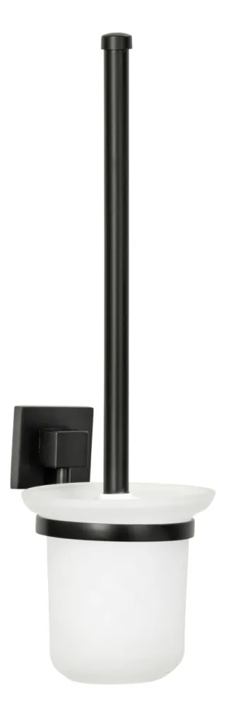 Fackelmann New York Toiletten-Bürstengarnitur 11,5x38x15cm schwar, 86726 86726