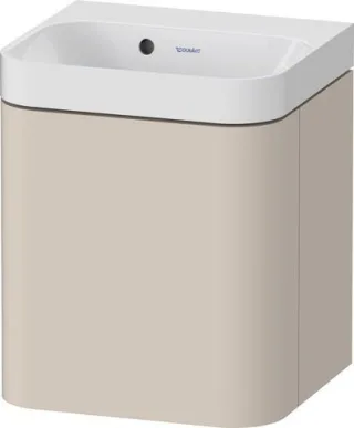 Duravit Happy D.2 Plus c-shaped Set wandhängend Taupe 400x360x480 mm - HP4340N83830000 HP4340N83830000