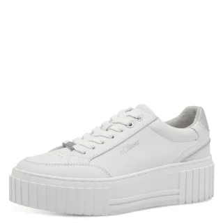 s.Oliver Shoes - Da.-Schnürer white - Gr. - 39