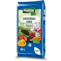 Plantop Blumenerde Plantop Bio Universal-Erde Kultursubstrat, torffrei, 40 Liter