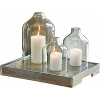 Mirabeau Windlicht Windlicht 3er Set Xalvent klar (3er Set, 3er Set)