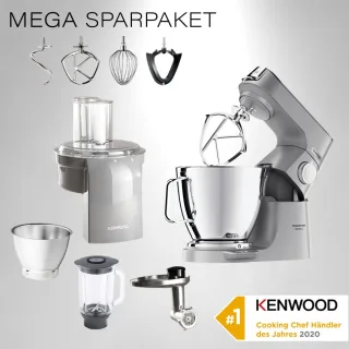 Kenwood Küchenmaschine Titanium Chef Baker XL Silber KVL85.224SI -...