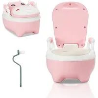 Clanmacy Toilettentrainer Kinder Töpfchen Kindertoilette Babytopf WC, Kinder Toilettensitz