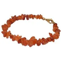 Firetti Armband Schmuck Geschenk Steinarmband, Made in Germany - mit Granat, Karneol oder Rosenquarz