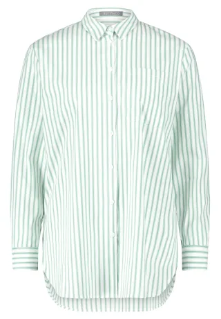 Betty & Co - Longbluse cream/green - Gr. - 38
