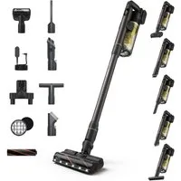 Philips Akku-Hand-und Stielstaubsauger XC7067/01 7000 Series SpeedPro Max Advanced "Pet", 56,7 W, beutellos, mit bis zu 80 Minuten Laufzeit und Bodendüse mit Anti-Haarverwicklung