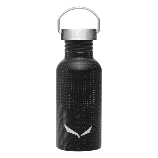 SALEWA - AURINO 0,5L EDELSTAHL FLASCHE - Schwarz (Gr.UNI)
