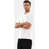 U.S. Polo Assn. Poloshirt USArrchie – Herren Classic Fit kurzarm mit Logo-Stickerei Mit Flachstrick-Kragen, Knopfleiste und elastischer Baumwollmischung