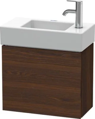Duravit L-Cube Waschtischunterbau wandhängend Nussbaum gebürstet Matt 480x240x400 mm - LC6246L6969 LC6246L6969