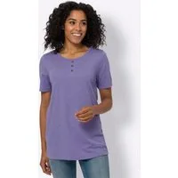 Sieh an! T-Shirt Longshirt Kurzarm