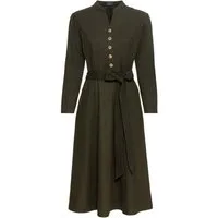 Luis Steindl Jerseykleid Jerseykleid mit Knopfleiste