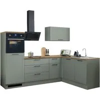 BASIC by Balculina Winkelküche Marsi, Stellmaße 260x175 cm, wahlweise E-Geräten, mit Soft-Close-Funktion
