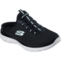 Skechers SUMMITS-SIMPLY SWEET Sabot Freizeitschuh, Sommerschuh, Hausschuh mit weicher Innensohle