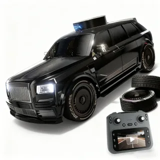 QBRC 911S RTR 1/18 2.4G 4WD WIFI RC Car 720P Retractable HD Camera High-Definition Lens Video Pictures Shooting Support