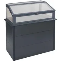 WESTMANN Hochbeet Primus Plus M (Set), BxTxH: 100x50x113 cm, mit Frühbeetaufsatz