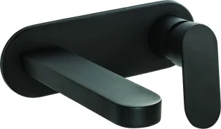 Neuesbad Serie 100 Unterputz Waschtischarmatur, inklusive Einbaukörper, schwarz matt NB1DEBGA_N54L1