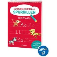 Schreiben lernen mit Spurrillen - Buchstaben / diverse