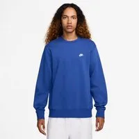 Nike Sportswear Sweatshirt M NK CLUB BB CREW kurzärmelige Ausführung, mit Rundhalsausschnitt, aus Jersey-Material