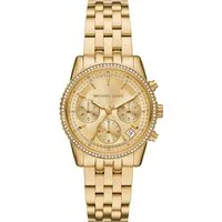 MICHAEL KORS Chronograph BRYANT MK7530, Quarzuhr, Armbanduhr, Damenuhr, Edelstahlarmband, analog, Tag