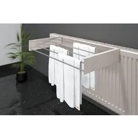 MERT Handtuchhalter Heizkörper Wäschetrockner für Universal Größe 740 x 90 x 20 mm