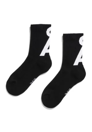 Armedangels - Socken - Saamu Short schwarz - Gr. - 46