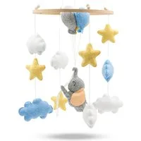 Babykajo Mobile, (1-tlg., Baby Mobile), Baby mobiles mit süßen Tierchen Designs