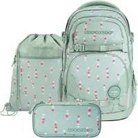 coocazoo Schulranzen Schulrucksack-Set PORTER, Mäppchen Turnbeutel (3-tlg)