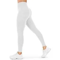 Smilodox Leggings Vonda, Scrunch Sporthose Damen, Shaped Fit, Seamless, Gym & Yoga V-Shape Bund, Seamless, Booty Shape, Push Effect, Squatproof