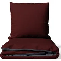 Leonado Vicenti Bettwäsche Baumwollsatin Edle Optik, Satin, 3 teilig, Unifarben mit Wendeseite, 100% Baumwolle
