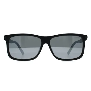 Polaroid PLD 2075/S/X 08A EX schwarz grau grau silber Spiegel polarisierte Sonnenbrille