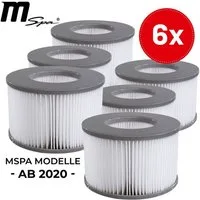 mSpa Pool-Filterkartusche Whirlpool Ersatz Wasserfilter-Kartusche, Zubehör für MSpa Modelle ab 2020, Wasserfilter-Kartuschen für MSpa Modelle 2019-2020