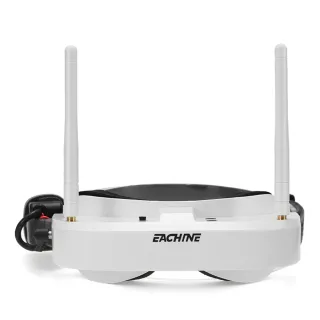 Eachine EV100 FPV Goggles 5.8GHz 72CH 720*540 with Dual Antennas& Fan 18650 Battery Case For RC Drone [UK/CZ Direct]