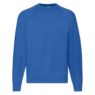 Fruit of the Loom - "Premium" Sweatshirt für Herren angesetzte Ärmel (Königsblau)