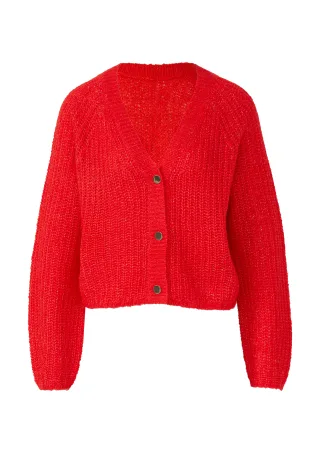 comma - Strickjacke rot - Gr. - L