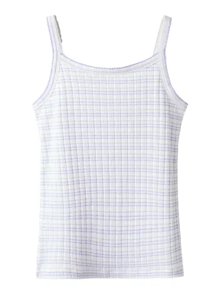 NAME IT - NKFFIONA SL TOP bright white - Gr. - 116