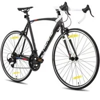 HILAND Rennrad 700c 28 Zoll Rennrad City Commuting Rennrad für Männer Frauen, 14 Gänge, Leichter Aluminiumrahmen, Doppelklemmbremse