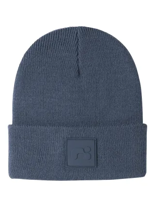 NAME IT - NMNMALIK KNIT BEANIE BADGE1 oceana - Gr. - 49