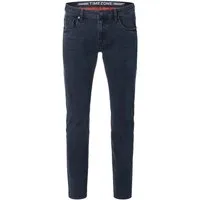 TIMEZONE Regular-fit-Jeans Jeans Slim-Fit Dark Denim Stretch Five Pocket Slim EduardoTZ