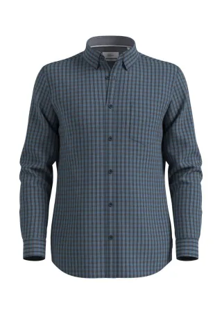 s.Oliver Red Label - Slim: Hemd mit Kentkragen blau - Gr. - S