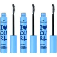 Essence Mascara I LOVE CURL volume mascara waterproof, 3-tlg.