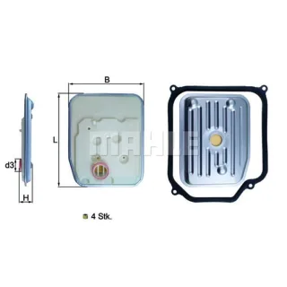 Mahle Hydraulikfilter f?r Automatik Audi Seat Skoda VW HX147KIT1